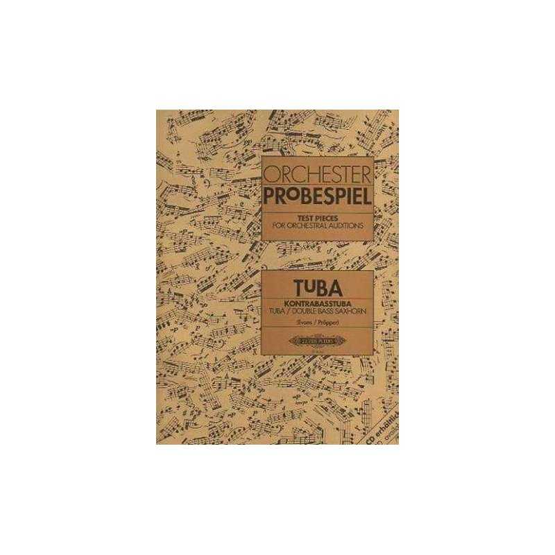 Libro Orchester Probespiel Tuba