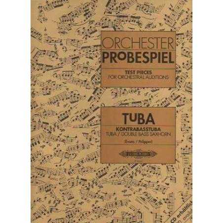 Libro Orchester Probespiel Tuba