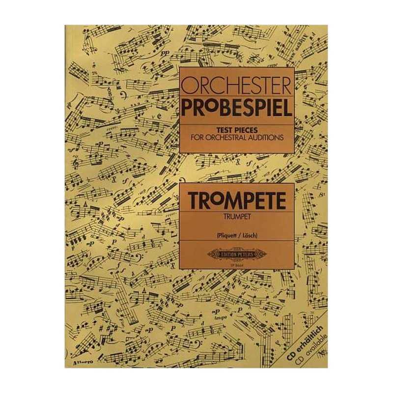 Libro Orchester Probespiel Trompeta