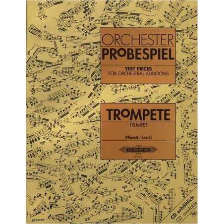 Libro Orchester Probespiel Trompeta