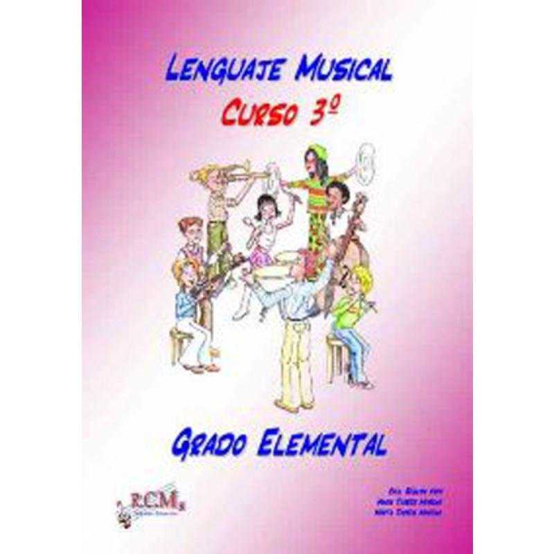 Libro Lenguaje musical curso 3º, grado elemental