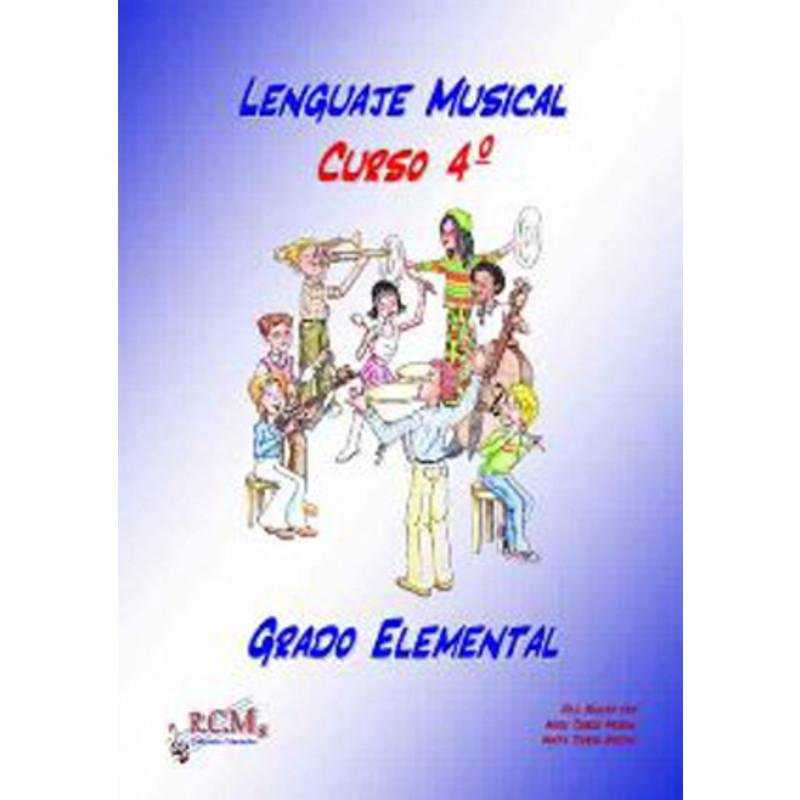 Libro Lenguaje musical curso 4º, grado elemental