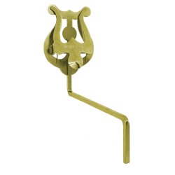 Atril de marcha para saxofón tenor normal SAMBA 130mm dorado