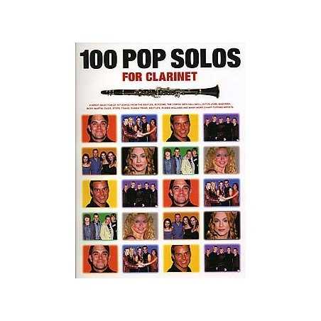 Libro 100 Pop solos for clarinet