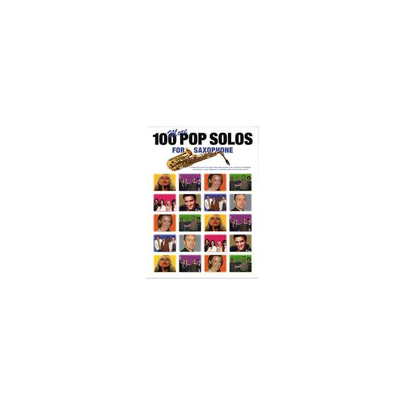 Libro 100 Pop solos for saxophone