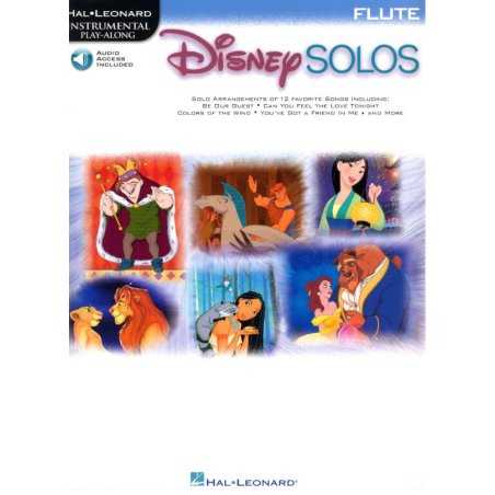 Disney Solos for Flute (Libro y audio)