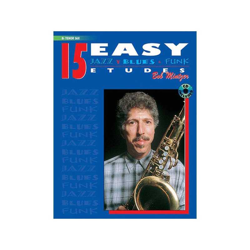 Libro 15 EASY Etudes Bob Mintzer