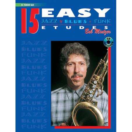 Libro 15 EASY Etudes Bob Mintzer