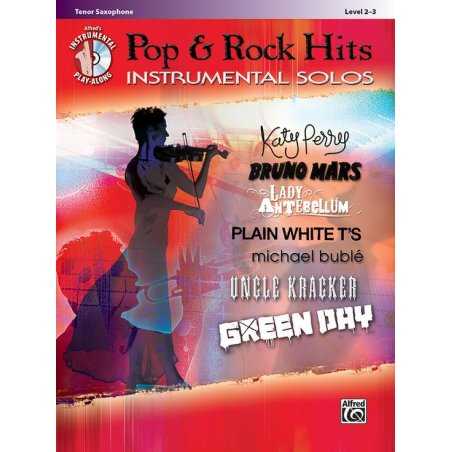 Pop & Rock Hits Instrumental Solos Tenor Saxophone