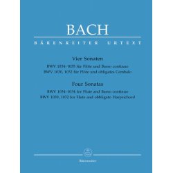 4 Sonatas para Flauta BACH