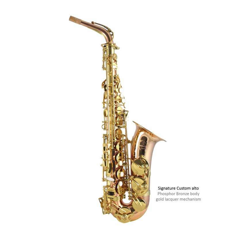 Saxofón alto TREVOR JAMES Signature Custom Bronze