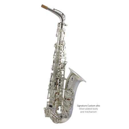 Saxofón alto TREVOR JAMES Signature Custom Silverplated 