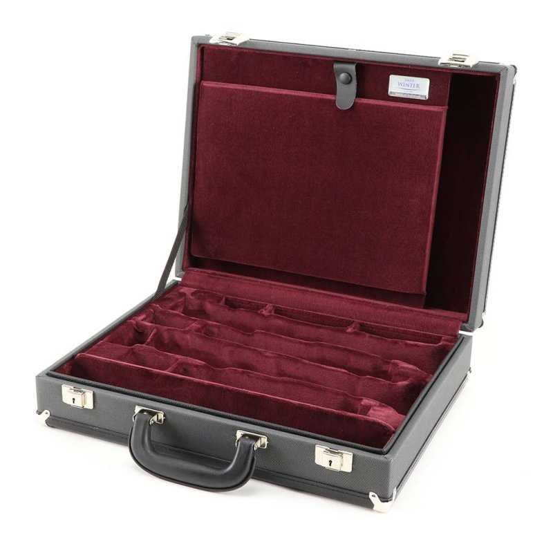 Estuche JAKOB WINTER Prestige Bb/A para 2 clarinetes-2