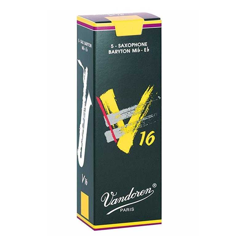 Caja de 5 cañas VANDOREN V16 para saxo Baritono