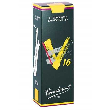 Caja de 5 cañas VANDOREN V16 para saxo Baritono