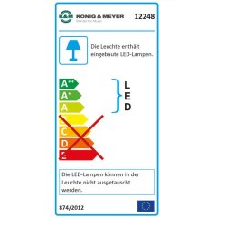 Lámpara de atril K&M 12248 LED Concert Light-2