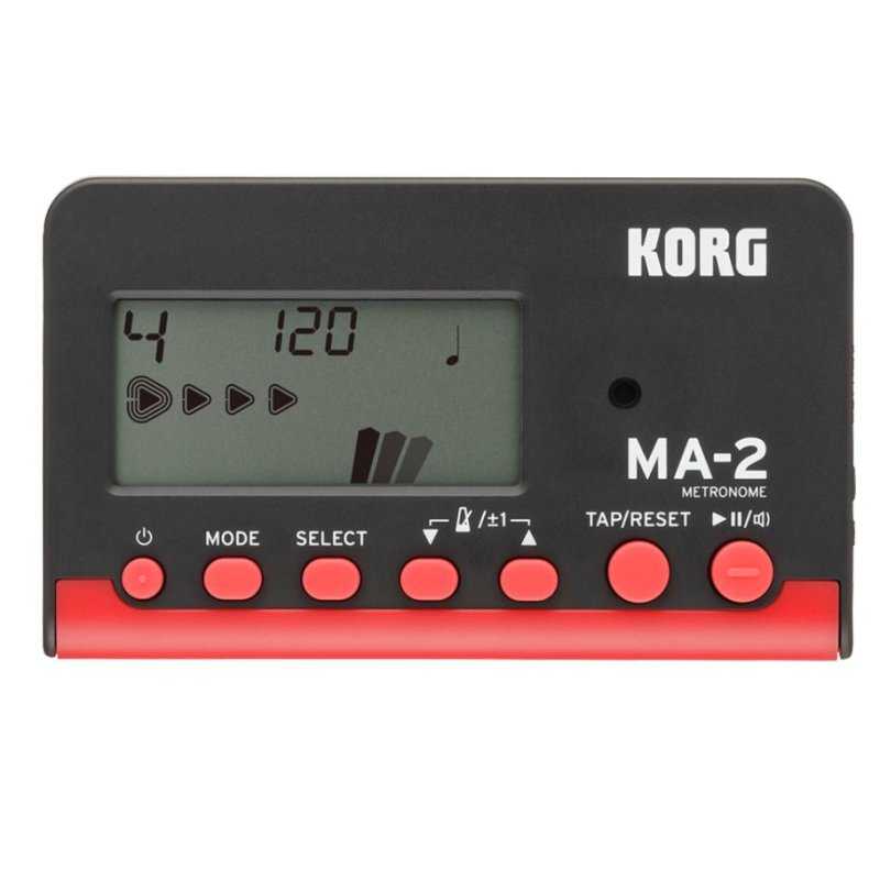 Metrónomo KORG MA-2 Rojo-0