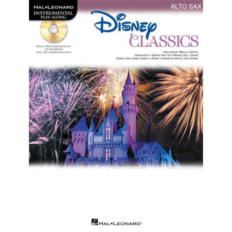 Disney Classics para saxo alto (Libro y CD)