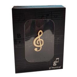 Pin G´MUSICAL clave de Sol-0