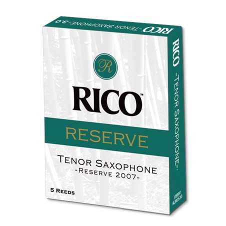 Caja de 5 cañas RICO Reserve 2007 3.5 para saxofón tenor