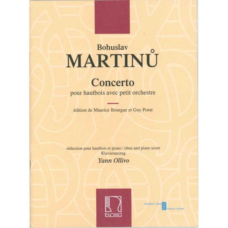 Concierto para oboe y pequeña orquesta B. Martinu