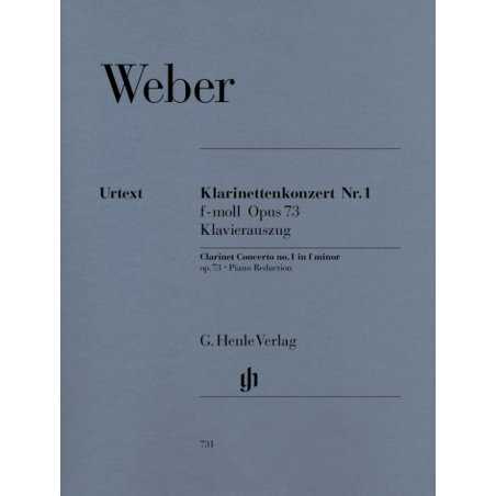 Concierto para Clarinete Fa Menor op. 73 Weber