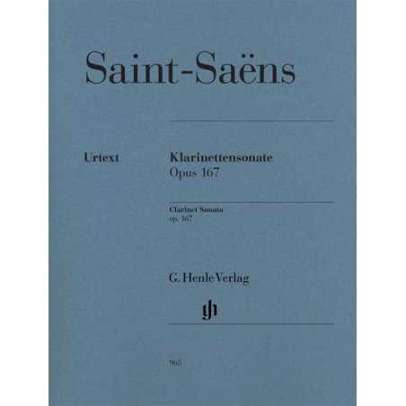 Sonata para clarinete op. 167 Saint-Saëns 