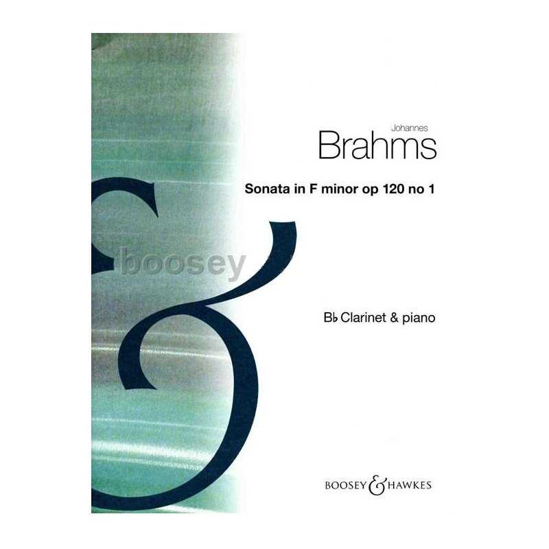 Sonata en Fa menor op. 120 no.1 J. Brahms