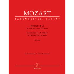 Concerto in A major para clarinete y orquesta, W.A. Mozart