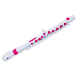 NUVO JFlute 2.0 blanco-rosa