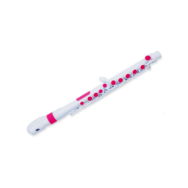 NUVO JFlute 2.0 blanco-rosa