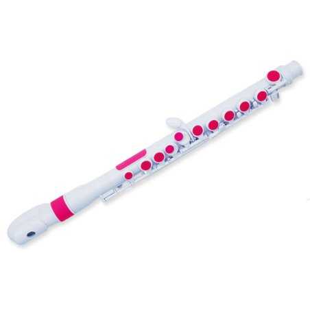 NUVO JFlute 2.0 blanco-rosa