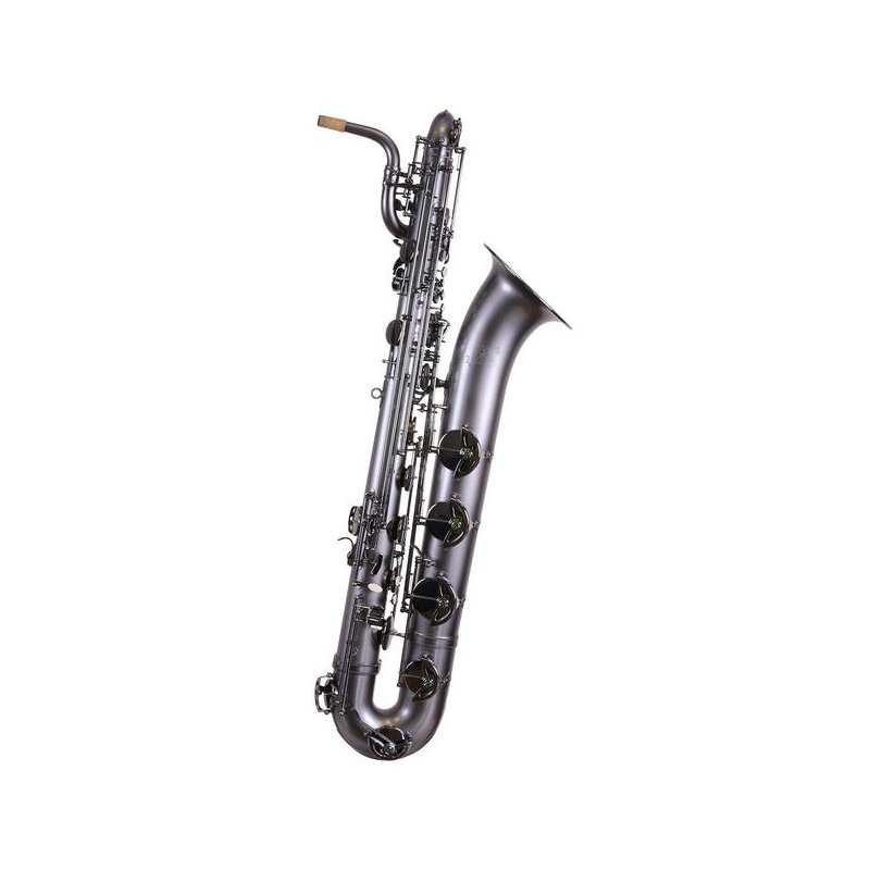 Saxofón Barítono TREVOR JAMES SR Black Nickel "Frosted"