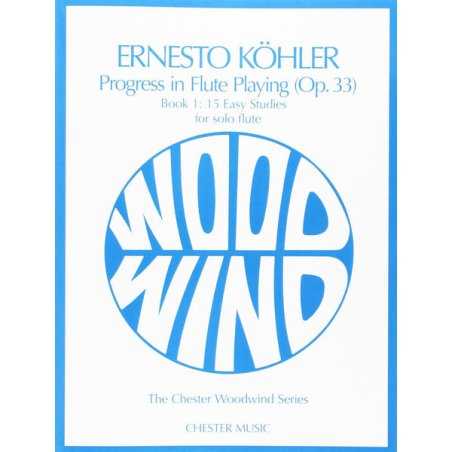 Progress in Flute Playing Op.33 KOHLER (Libro 1)