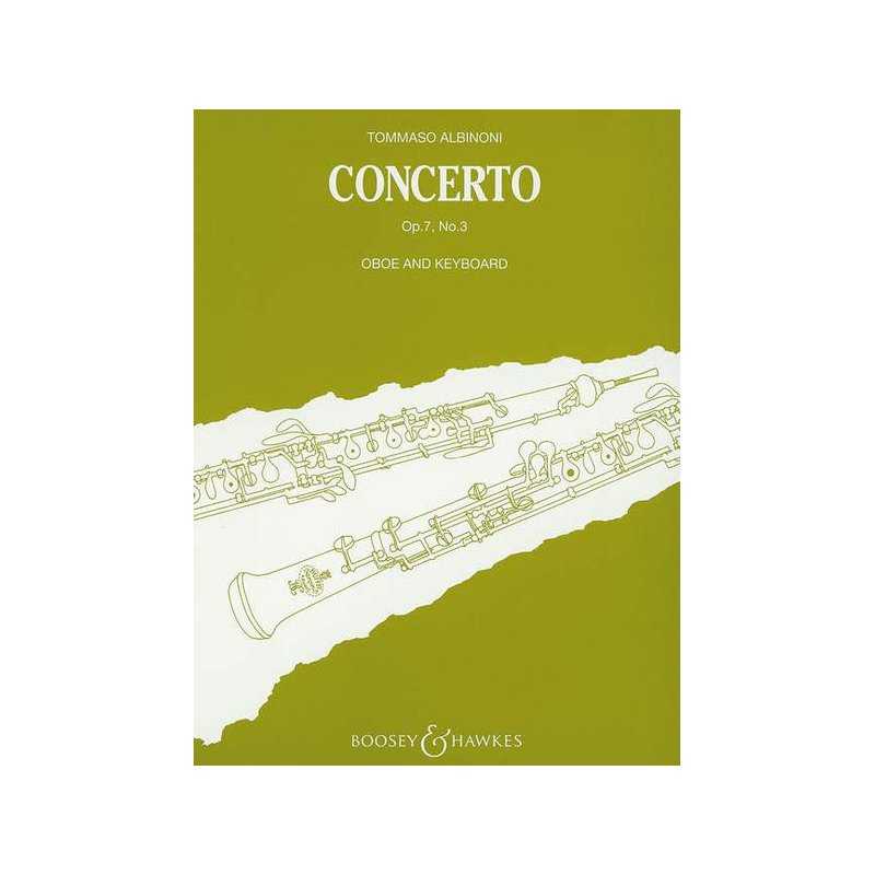 Concierto Op. 7 No. 3 para Oboe T. ALBINONI