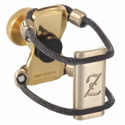 Abrazadera ZAC Gold Metal para Clarinete Bajo-0