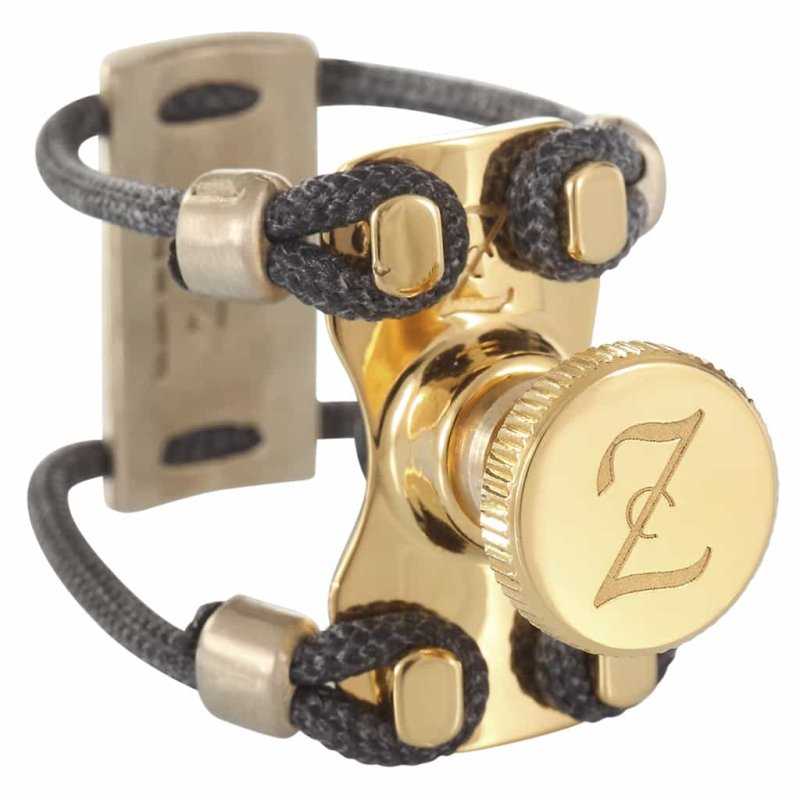 Abrazadera ZAC Gold Metal para Saxofón Alto