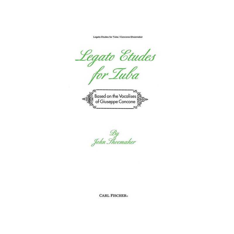 Legato Etudes para Tuba J. SHOEMAKER