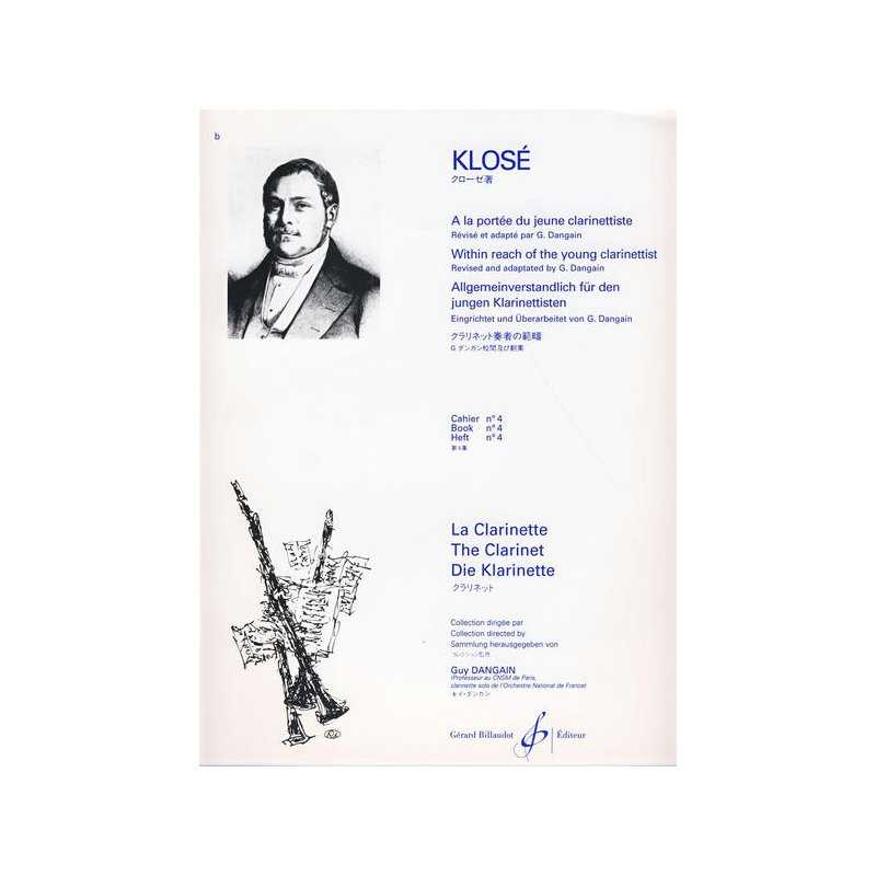 El Clarinete Libro 4 KLOSÉ