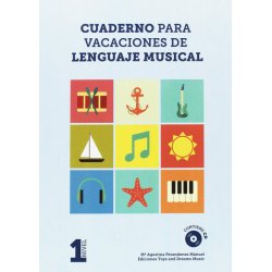 Cuaderno para Vacaciones de Lenguaje Musical 1 M.ª A. PERANDONES