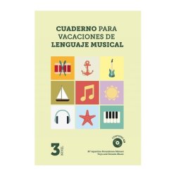 Cuaderno para Vacaciones de Lenguaje Musical 3 M.ª A. PERANDONES