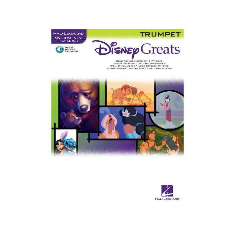 Disney Greats para Trompeta Libro + Audio