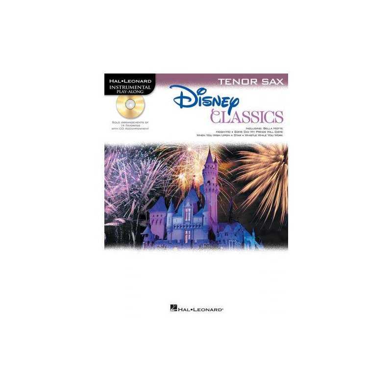 Disney Classics para Saxo Tenor Libro + CD