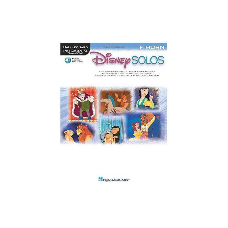 Disney Solos para Trompa en Fa (Libro y audio)