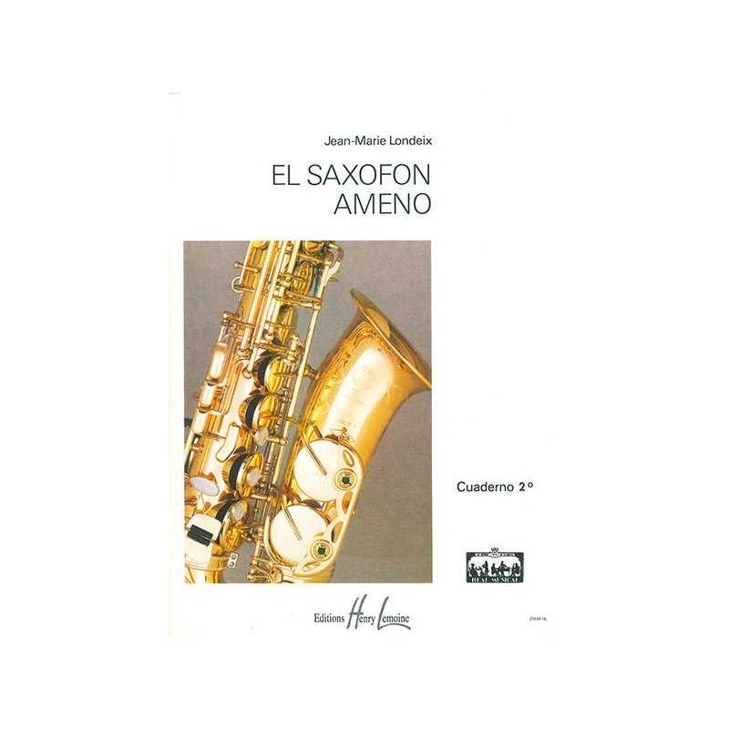 El Saxofón Ameno LONDEIX Cuaderno 2