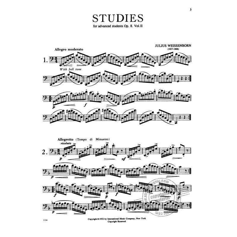 Estudios para Fagot vol II J. WEISSENBORN-0