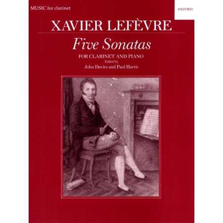 Cinco Sonatas para Clarinete y Piano X. LEFÉVRE