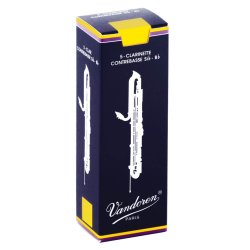 Caja de 5 cañas VANDOREN Tradicional para clarinete contrabajo