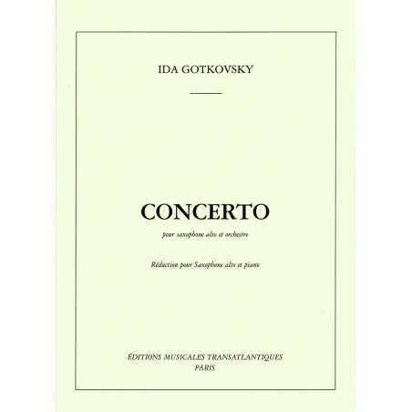 Concierto para Saxofón alto y orquesta IDA GOTKOVSKY