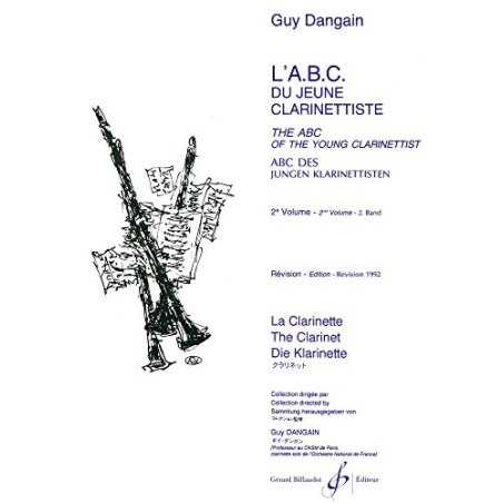 El ABC del Joven Clarinetista 2 Guy DANGAIN